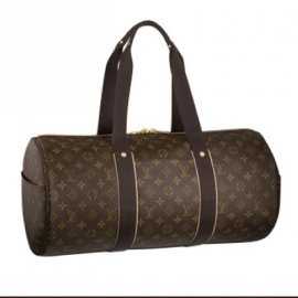 Buy Replica Louis Vuitton Monogram Macassar Canvas Sporty Bag Beaubourg M970